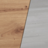 Eiken artisan + spiegel