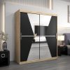 Kast MAROKO 180 Sonoma + zwar mat