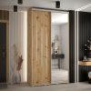 Kast CANNES 9-140 Breedte: 45 cm Korpus: artisan eiken Front: artisan eiken Lijst: zilverkleurig