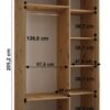 Afmetinge 140/60/205
